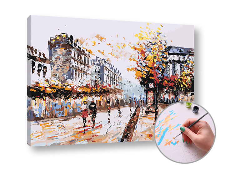 Pittura per numeri STREET – senza cornice