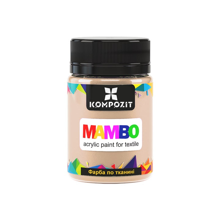 MAMBO Pittura acrilica pastello per tessuti e pelle 50ml | Varie tonalità
