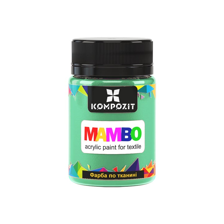 MAMBO Pittura acrilica pastello per tessuti e pelle 50ml | Varie tonalità