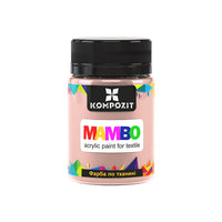 MAMBO Pittura acrilica pastello per tessuti e pelle 50ml | Varie tonalità