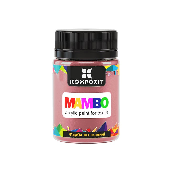 MAMBO Pittura acrilica pastello per tessuti e pelle 50ml | Varie tonalità