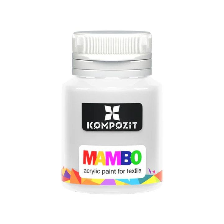 MAMBO Vernice acrilica per tessuti e pelle 20 ml | Varie tonalità