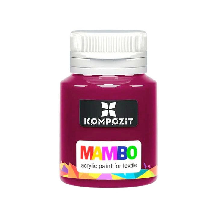 MAMBO Vernice acrilica per tessuti e pelle 20 ml | Varie tonalità