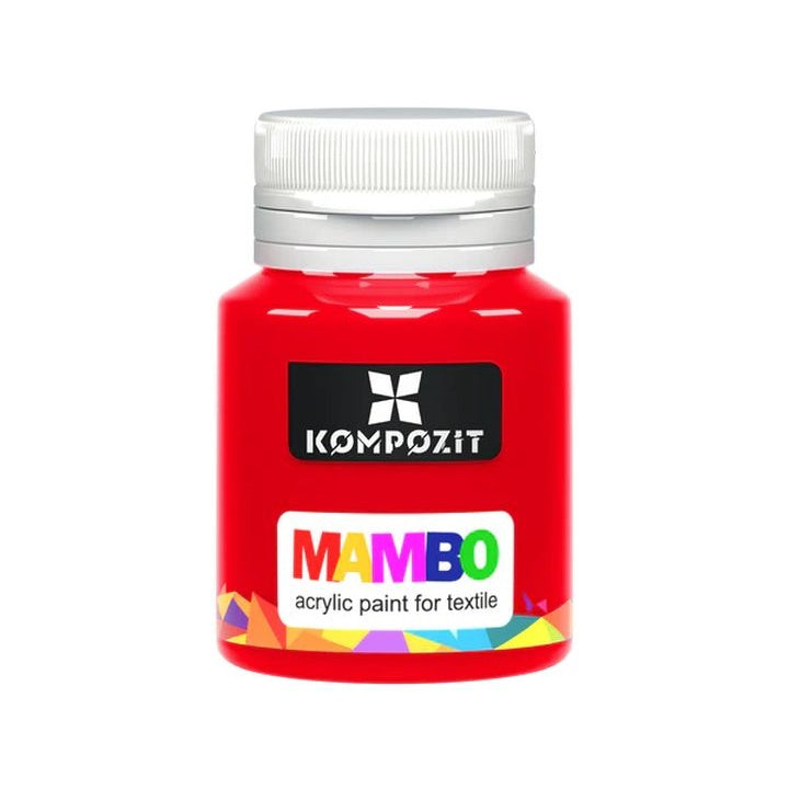 MAMBO Vernice acrilica per tessuti e pelle 20 ml | Varie tonalità