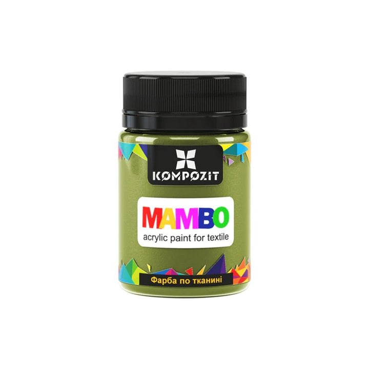 MAMBO Vernice acrilica per tessuti e pelle 50ml | Varie tonalità