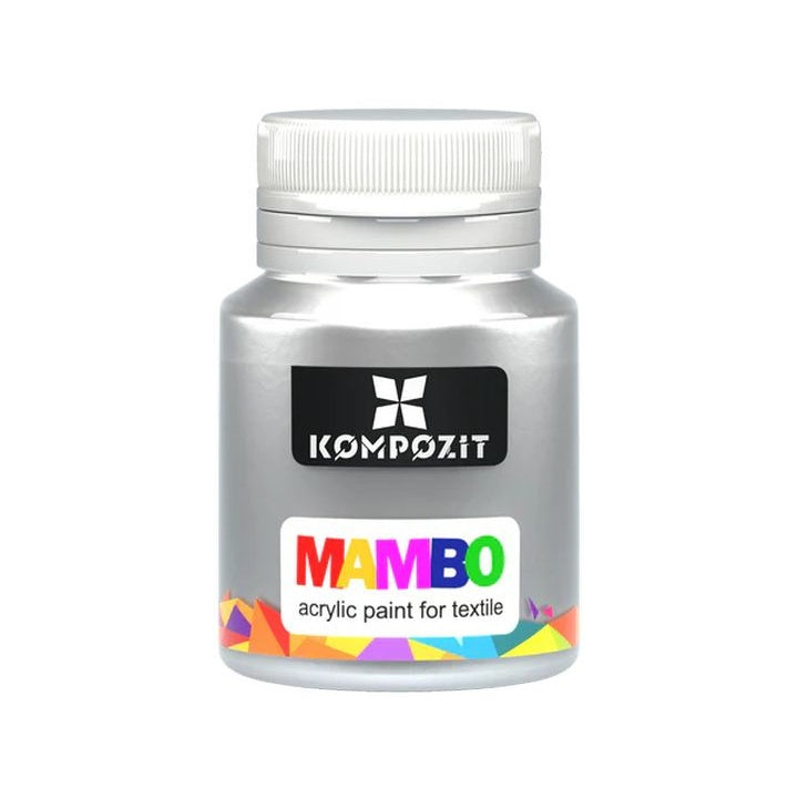 MAMBO Vernice metallizzata per tessuti e pelle 20 ml | Varie tonalità