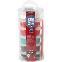Massa per modellare Silk Clay Capodanno 6 x 14 g