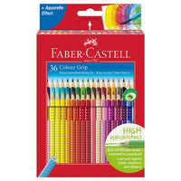Matite acquerellabili Faber-Castell Grip - set da 36 colori