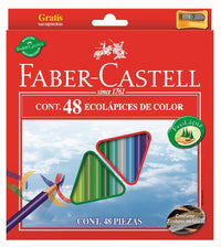Matite Colorate Eco Triangolari 48 pezzi