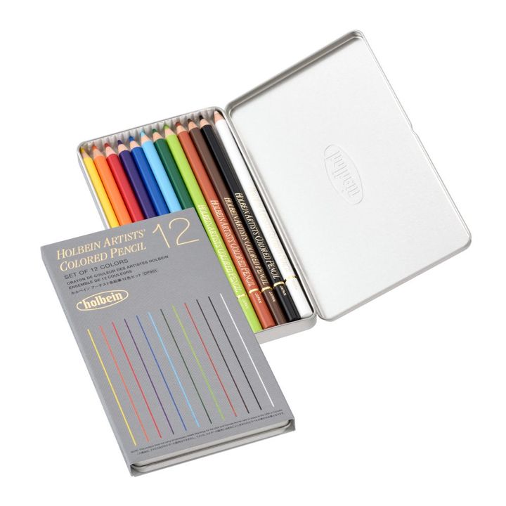 Matite colorate Holbein Artists 12 pz | vari set — immagine 3
