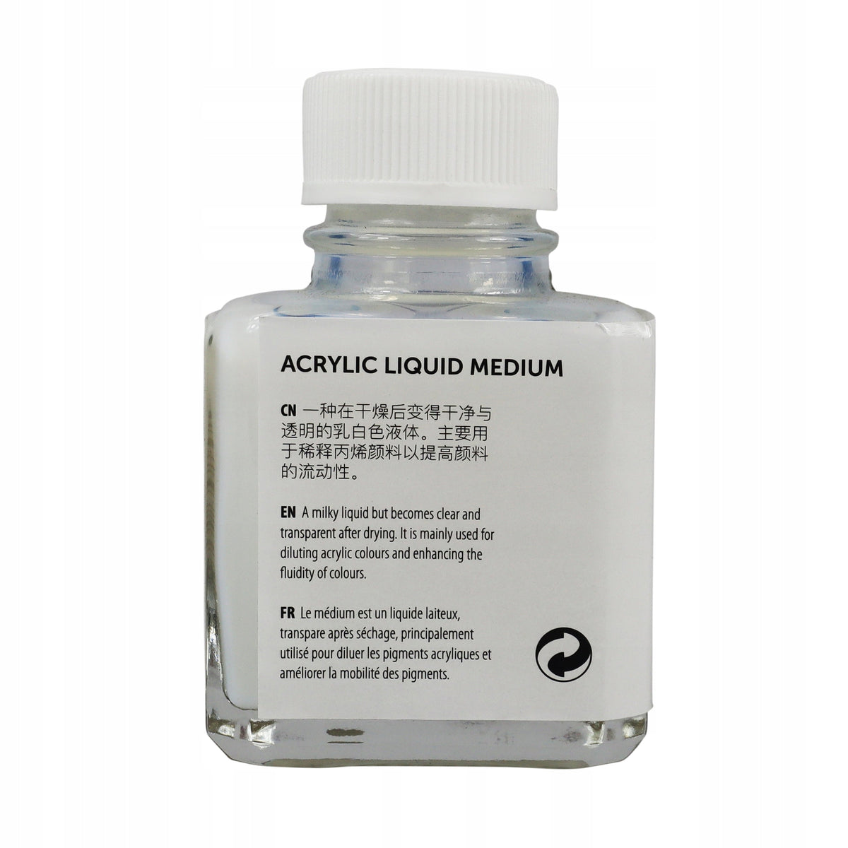 Medium acrilico liquido Phoenix, 75–500 ml