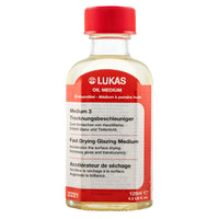 Medium per colori ad olio ad asciugatura rapida LUKAS Medium 3 lucido 125 ml