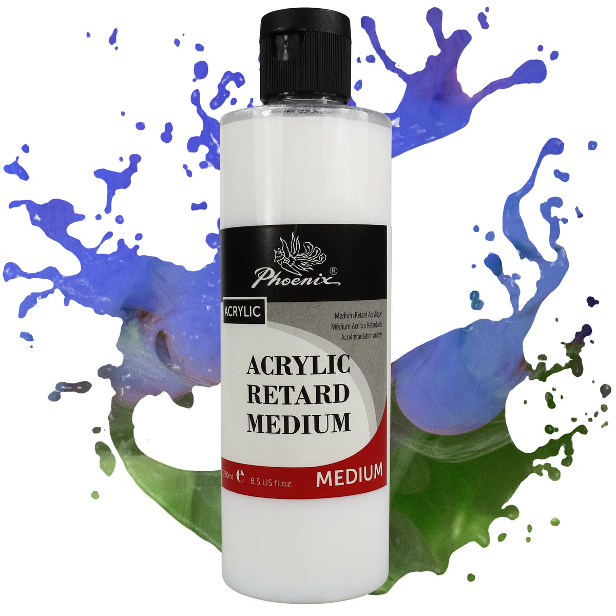 Medium ritardante per acrilici Phoenix 250 ml