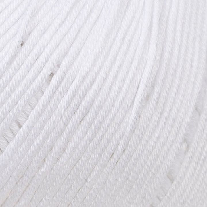 Cotone mercerizzato La Mia 50 g | scegli una tonalità - bianco