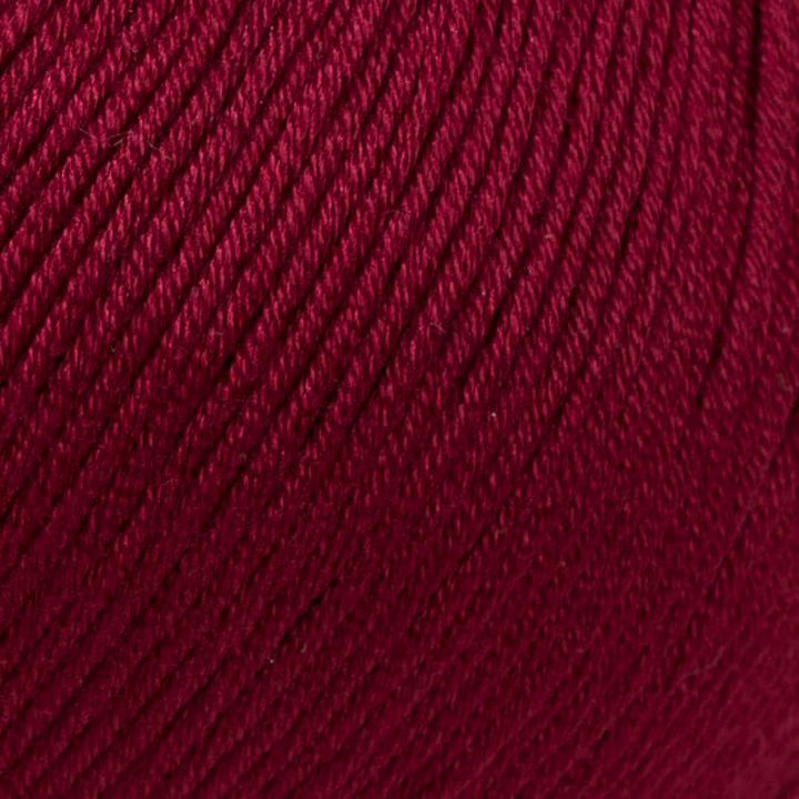 Cotone mercerizzato La Mia 50 g | scegli una tonalità - bordeaux-rosso
