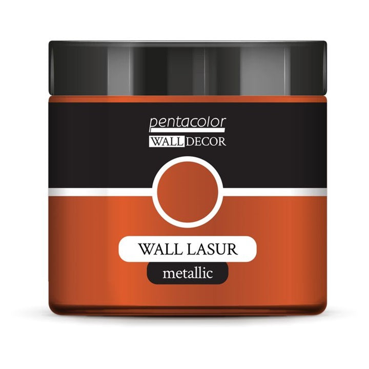 Smalto metallizzato per decorazioni murali 500 ml – Oro fuoco