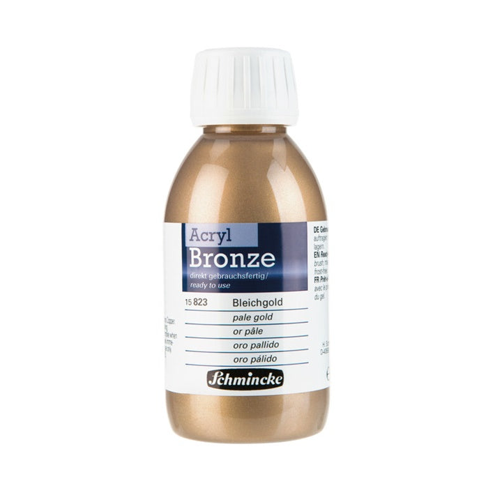Bronzo metallizzato Acryl-Bronze Schmincke 150 ml – 823 oro chiaro