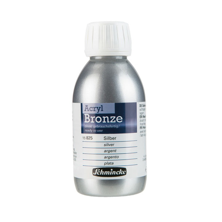 Bronzo metallizzato Acryl-Bronze Schmincke 150 ml – 825 argento