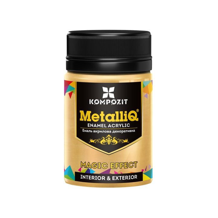 MetalliQ Kompozit Vernice acrilica con effetto metallizzato 70g | Varie tonalità
