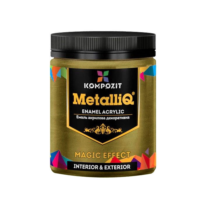 MetalliQ Vernice acrilica metallizzata composita 500g | Varie tonalità