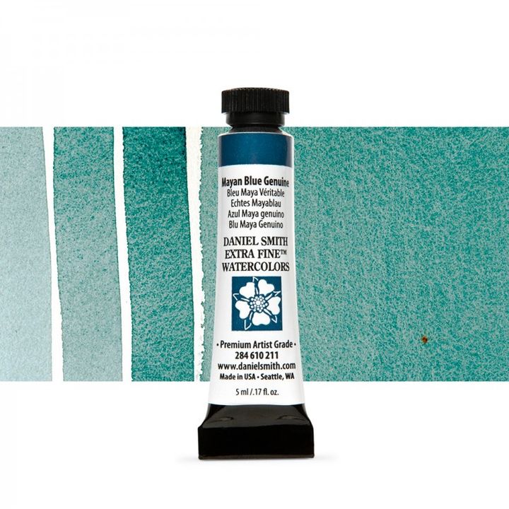 Colori ad acquerello minerali Daniel Smith Extra Fine PRIMATE – 211 Mayan Blue Genuine