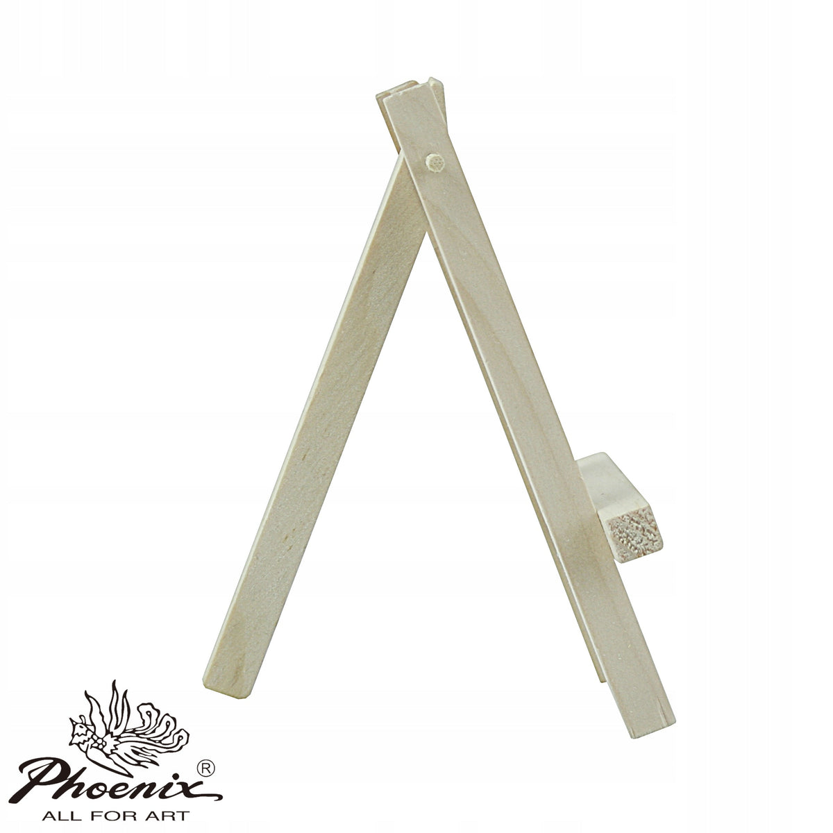 Mini cavalletto da tavolo Phoenix in legno 12,5 x 6,5 x 6,5 cm