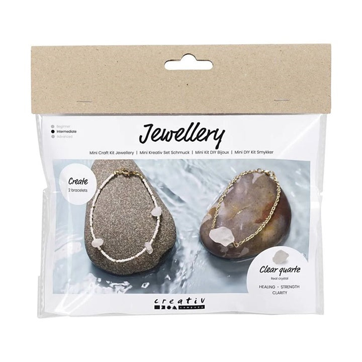 Mini kit per la creazione di gioielli creativi - Bracciale di cristallo