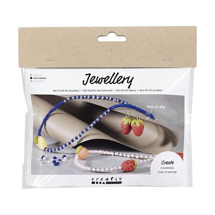 Mini kit per la creazione di gioielli creativi - Collana e orecchini