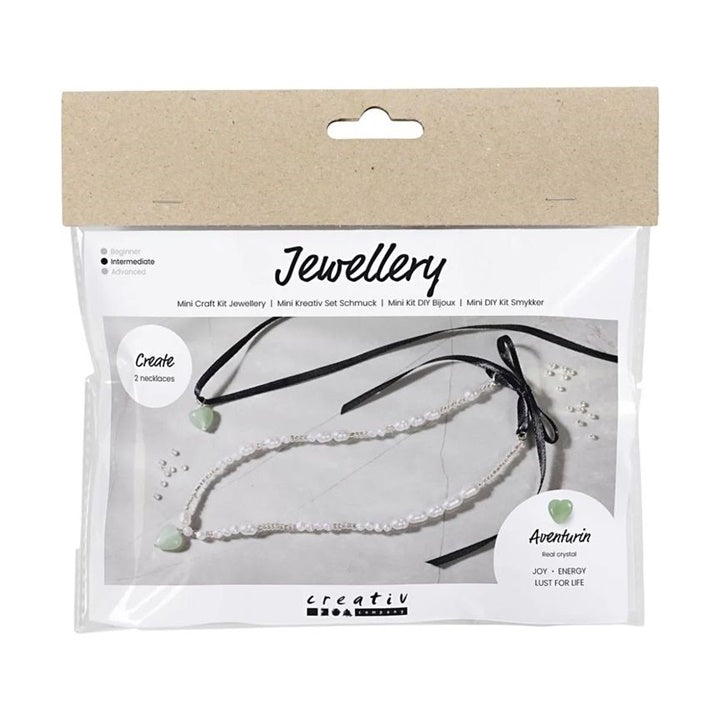 Mini kit per la creazione di gioielli - Cuore di Aventurin