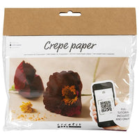 Mini set creativo | Papaveri di carta crespa