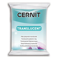 Massa per modellismo Cernit TRANSLUCENT 56g – Turchese