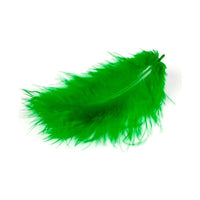 MARABU piume 10 - 12cm 17 pz | sceglie colore – zelené
