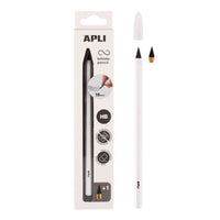 Matita infinita APLI HB – Bianco