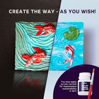 OKTO Set creativo 3D "Pesce" 30 x 40 cm