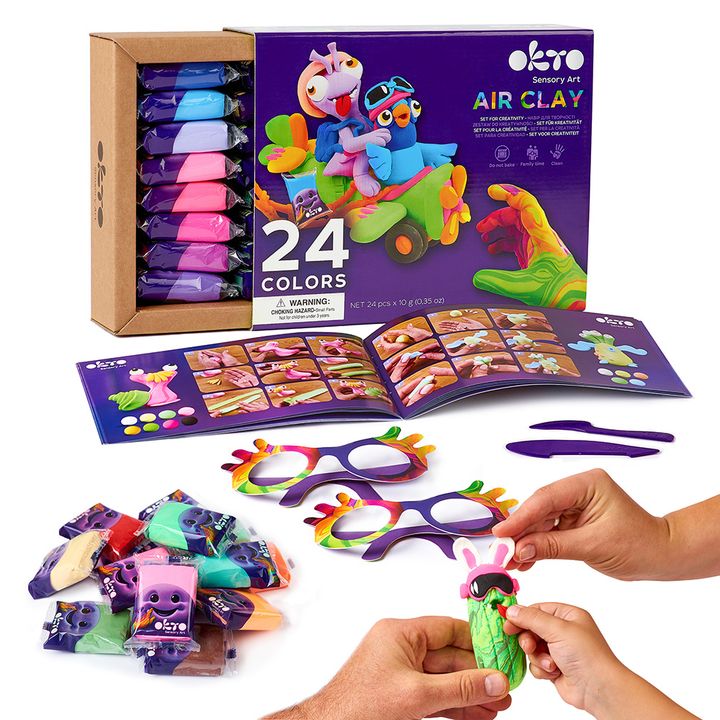 OKTO set creativo autopolimerizzante 24 tinte