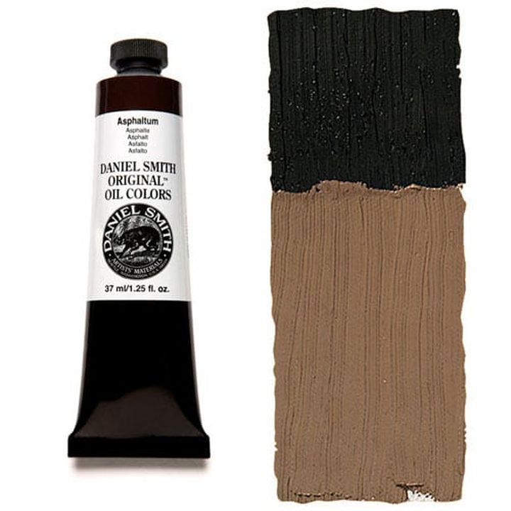 Daniel Smith colore a olio originale 37ml – Asphaltum