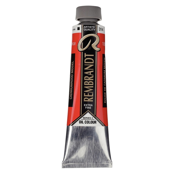 Colore ad olio Rembrandt 40 ml – Cadmium Red Medium