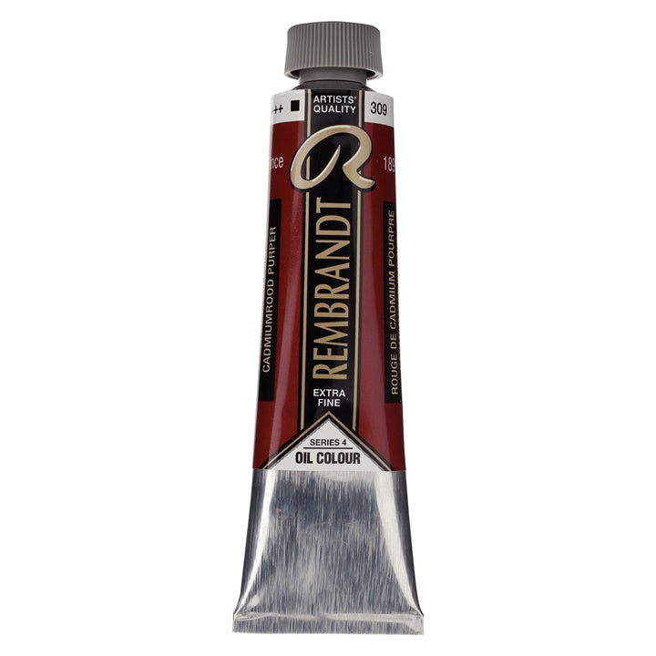 Colore ad olio Rembrandt 40 ml – Cadmium Red Purple