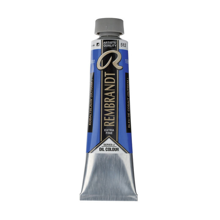 Colore ad olio Rembrandt 40 ml – Cobalt Blue [Ultramarine]