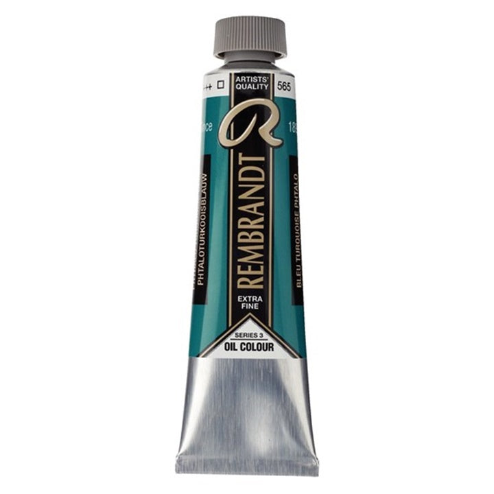 Colore ad olio Rembrandt 40 ml – Phthalo Turquoise Blue