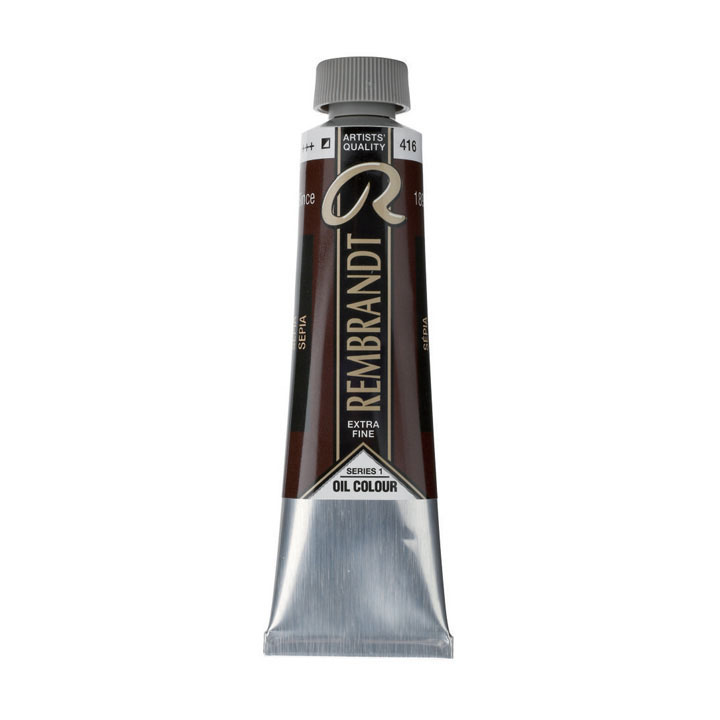 Colore ad olio Rembrandt 40 ml – Sepia
