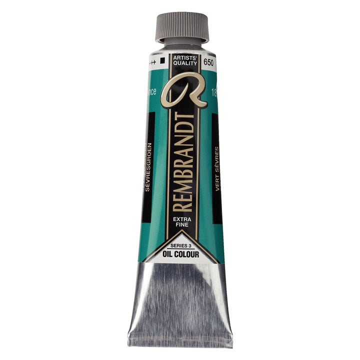 Colore ad olio Rembrandt 40 ml – Sevres Green