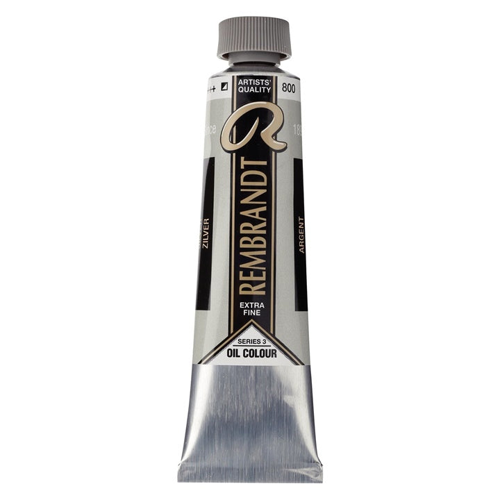 Colore ad olio Rembrandt 40 ml – Silver