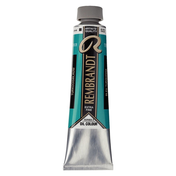 Colore ad olio Rembrandt 40 ml – Turquoise Blue