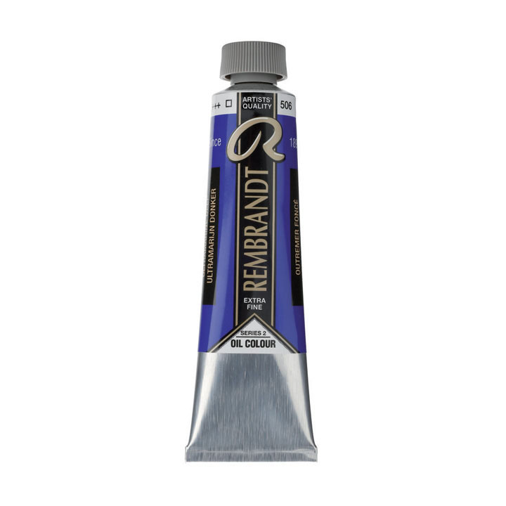 Colore ad olio Rembrandt 40 ml – Ultramarine Deep