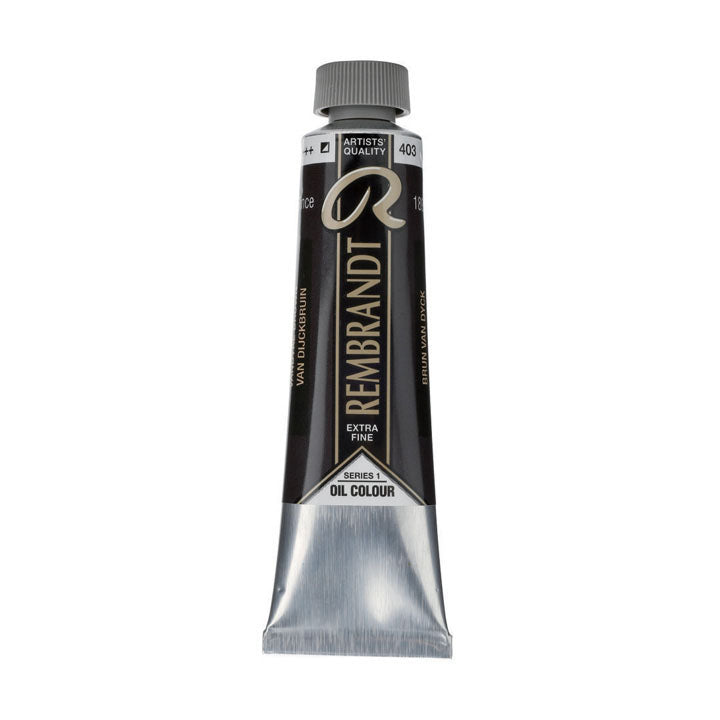 Colore ad olio Rembrandt 40 ml – Vandyke Brown