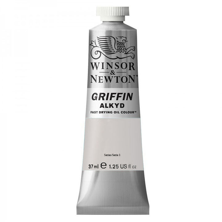 Colore ad olio a rapida essiccazione Winsor & Newton Griffin Alkyd 37 ml – Mixing White