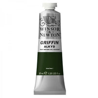 Colore ad olio a rapida essiccazione Winsor & Newton Griffin Alkyd 37 ml – Permanent Sap Green