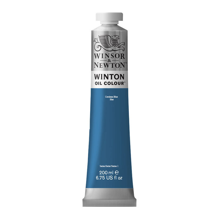 Colore ad olio Winsor & Newton Winton 200 ml – Cerul Blue Hue