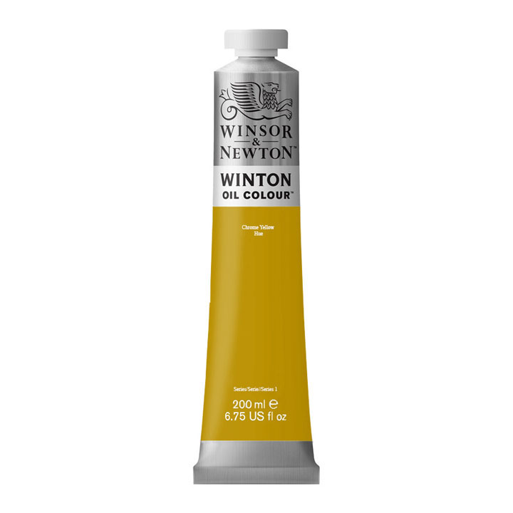 Colore ad olio Winsor & Newton Winton 200 ml – Chrome Yellow